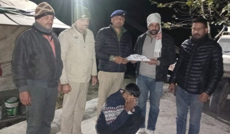 नाहन: 5.21 ग्राम चिट्टा पकड़ा, गांव  टिम्बी अश्याडी का आरोपी धरा...