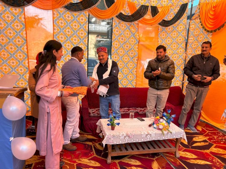 तीर्थन घाटी गुशैनी में उप डाकघर का शुभारंभ, क्षेत्रवासियों को बड़ी सौगात।