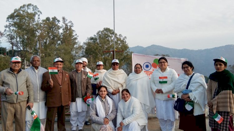 ब्रह्माकुमारी केंद्र में धूमधाम से मनाया गया  गणतंत्र दिवस