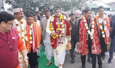 श्री चिंतपूर्णी दर्शनार्थ संकल्प पद यात्रा में शामिल हुए उपमुख्यमंत्री