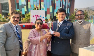 अरिहंत इंटरनेशनल विद्यालय नाहन में एलन द्वारा विद्यार्थियों को किया गया सम्मानित