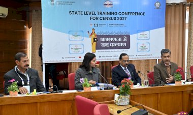 जनगणना 2027 के प्रथम चरण की तैयारियों के लिए राज्य स्तरीय प्रशिक्षण सम्मेलन आयोजित