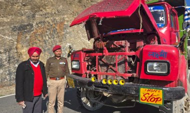 नाहन : आरटीओ ने 5.49 लाख जुर्माना वसूला, यातायात नियमों को ठेंगा दिखाने वाले चालकों पर कसा शिकंजा...