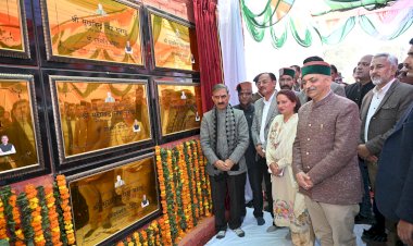 मुख्यमंत्री ने 32 करोड़ रुपये लागत की परियोजनाओं के शिलान्यास व लोकार्पण किए