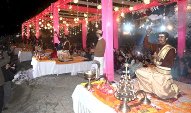 मंडी की पहचान बनेगी ब्यास महाआरती :  मुकेश अग्निहोत्री