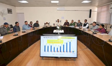 उपायुक्त राहुल कुमार की अध्यक्षता में जिला टीबी फोरम की समीक्षा बैठक आयोजित