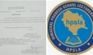 नाहन: सुबे में 800 पदोन्नत प्रिंसिपल जनवरी माह से नियुक्ति की बाट जोह रहे.. और सरकार सेवा विस्तार में लगी....