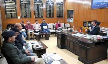 सतलुज नदी में गाद से संभावित खतरे की पहचान कर जल्द दें रिपोर्ट - उपायुक्त