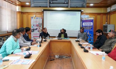 उपायुक्त किन्नौर की अध्यक्षता में क्षय रोग उन्मूलन पर बैठक आयोजित