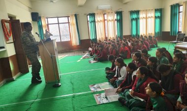 आईटीआई के प्रशिक्षुओं को बताई थल सेना की अग्निवीर भर्ती योजना