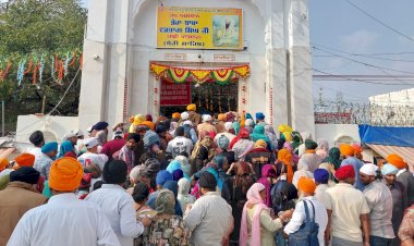 डेरा बाबा बड़भाग सिंह मैड़ी में होली मेले का भव्य शुभारंभ, 6 मार्च तक चलेगा आयोजन