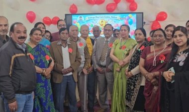 नाहन: आस्था डे केयर सेंटर में मनाया स्थापना दिवस.......