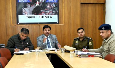 उपायुक्त की अध्यक्षता में जिला स्तरीय मासिक एनकॉर्ड बैठक आयोजित