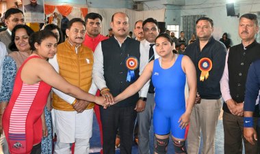 युवा सेवाएं एवं खेल मंत्री ने किया तीन दिवसीय अखिल भारतीय सिविल सेवाएं कुश्ती चैंपियनशिप का शुभारंभ