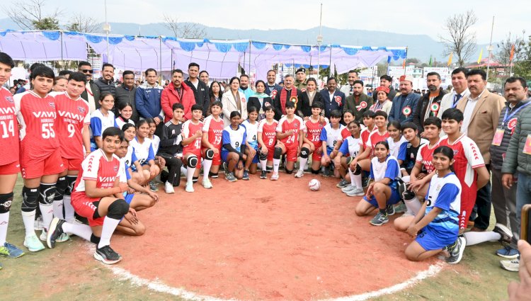 69वीं राष्ट्रीय स्कूल गेम्स की अंडर-19 छात्रा हैंडबॉल प्रतियोगिता का हुआ भव्य आगाज , देश भर से 30 टीमें ले रही हैं भाग….