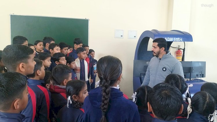 कानसर स्कूल के विद्यार्थियों ने किया राजकीय बहुतकनीकी संस्थान का शैक्षिक भ्रमण 