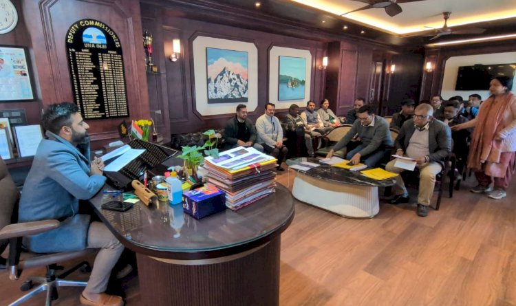 ऊना ‘हर घर नल से जल’ में अग्रणी  जिले ने हासिल किया 100 फीसदी कार्यात्मक नल कनेक्शन लक्ष्य, उपायुक्त ने गुणवत्ता और स्रोत संरक्षण पर दिया जोर