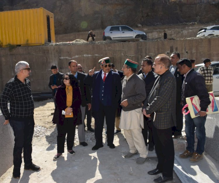 कथेड़ में निर्माणाधीन अस्पताल बनेगा समूचे क्षेत्र की जीवन रेखा- डॉ. शांडिल