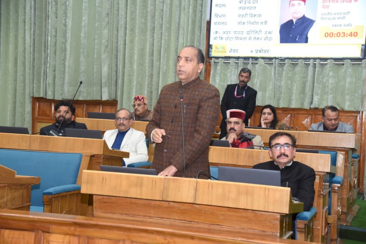 अंदरूनी लड़ाई और आपसी भड़ास का परिणाम है कांग्रेस नेताओं की  बदजुबानी: जयराम ठाकुर