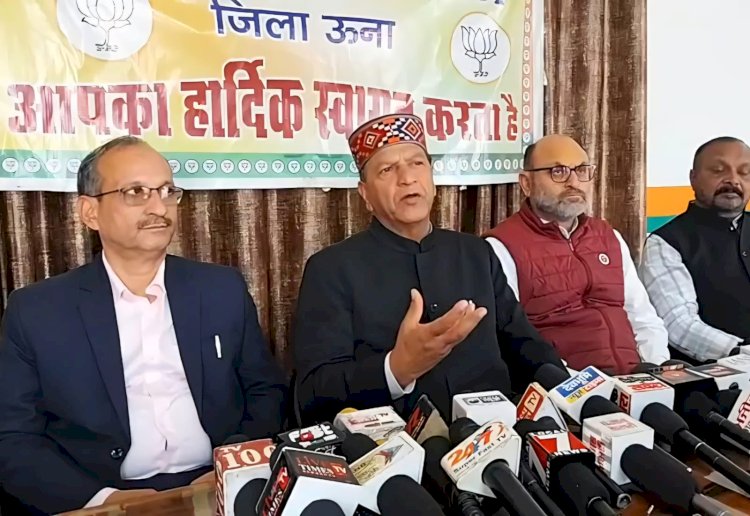 देश की छवि तार-तार करने वालों को संरक्षण, हिमाचल में अराजकता की पराकाष्ठा” : डॉ. राजीव बिंदल