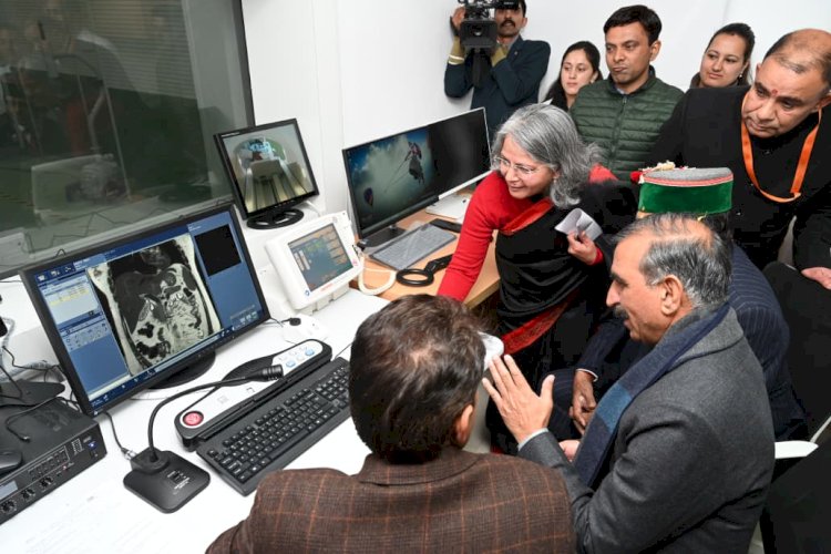 मुख्यमंत्री ने आईजीएमसी शिमला में अत्याधुनिक 3 टेस्ला एमआरआई मशीन का शुभारम्भ किया