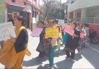 नाहन: प्राथमिक शिक्षक संघ की क्लस्टर प्रणाली के खिलाफआयोजित  रैली में जमकर नारेबाजी, ज्ञापन सौंपा..