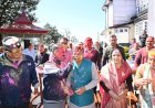 लोक भवन में राज्यपाल और मुख्यमंत्री ने हर्षोल्लास के साथ मनाई होली