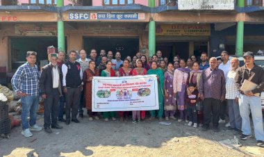 मंडी में एसएचईपी पद्धति के तहत बाजार सर्वेक्षण आयोजित