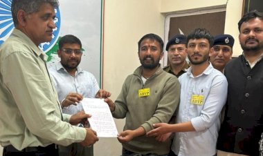 नाहन: शिलाई में पेड़ों के अवैध कटान मामले में उच्चस्तरीय जांच की मांग, एबीवीपी ने सौंपा ज्ञापन..