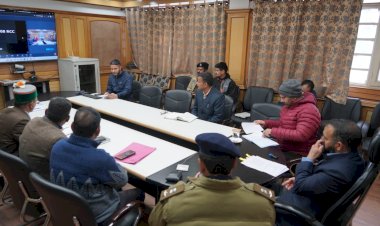 उपायुक्त किन्नौर की अध्यक्षता में जिला स्तरीय आधार निगरानी समिति की बैठक आयोजित