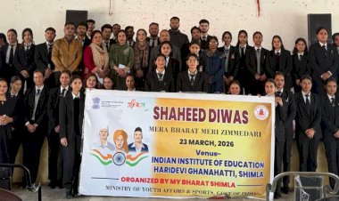 शहीद दिवस” पर MY Bharat द्वारा पदयात्रा एवं स्वच्छता अभियान का सफल आयोजन