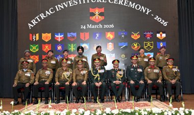 आर्मी ट्रेनिंग कमांड अलंकरण समारोह – 2026 डैन्फे ऑडिटोरियम में आयोजित