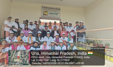 पीएनबी आरसेटी द्वारा आयोजित मशरूम खेती प्रशिक्षण कार्यक्रम संपन्न