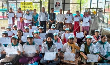 आरसेटी ऊना में मशरूम उत्पादन प्रशिक्षण सम्पन्न, 35 प्रतिभागियों को प्रमाण पत्र