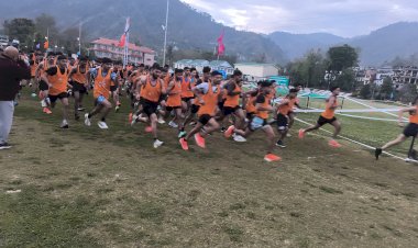 अग्निवीर भर्ती रैली में युवाओं का उत्साह, 1.6 किमी दौड़ में 286 अभ्यर्थी सफल