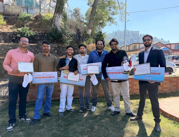 नाहन : सड़क सुरक्षा फिल्म महोत्सव में नाहन के युवाओं का शानदार प्रदर्शन, राजीव सोढ़ा की फिल्म लास्ट राइड’ स्पेशल प्राइज से सम्मानित 