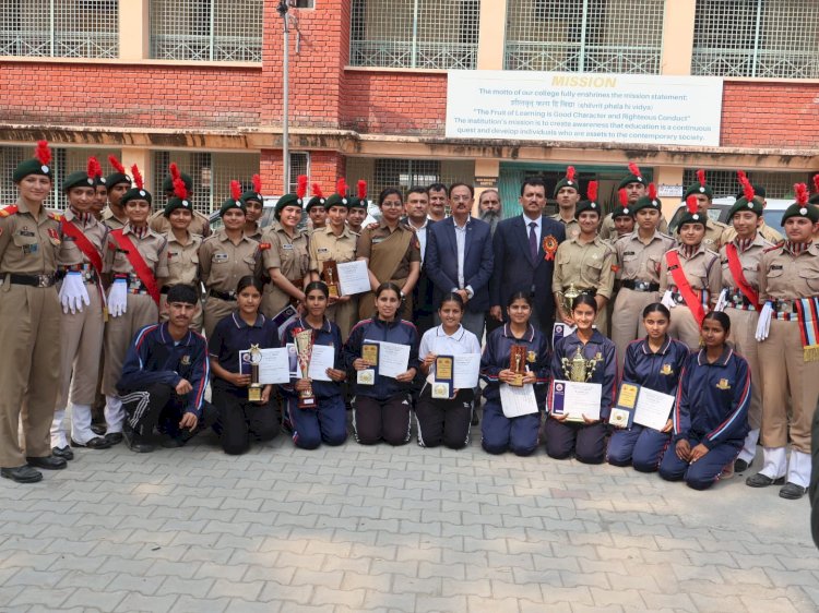 नाहन : विद्यार्थी जीवन में मेहनत और अनुशासन अति आवश्यक- हर्षवर्धन चौहान