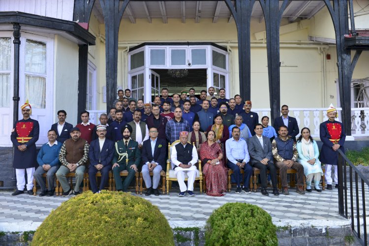 राज्यपाल शिव प्रताप शुक्ल के सम्मान में विदाई समारोह आयोजित