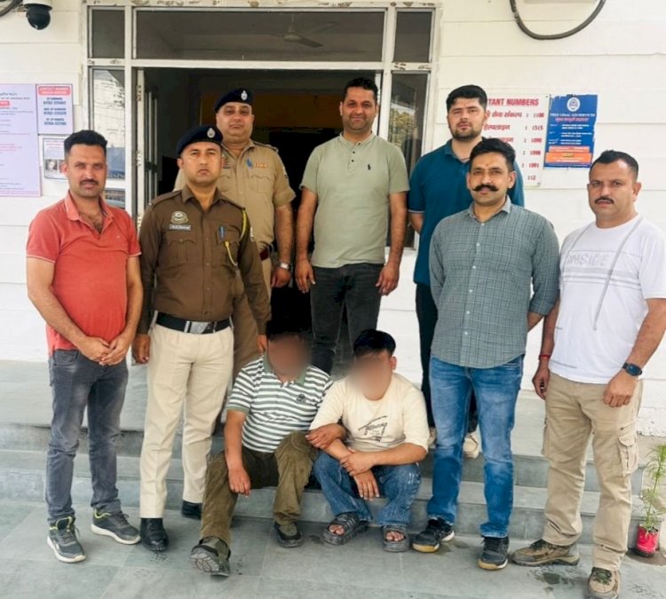 नाहन: पांवटा में  पुलिस की बड़ी कामयाबी, 11040 नशीले कैप्सूल व 4200 टेबलट्स समेट 2 धरे...