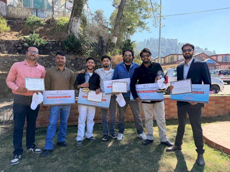 नाहन : सड़क सुरक्षा फिल्म महोत्सव में नाहन के युवाओं का शानदार प्रदर्शन, राजीव सोढ़ा की फिल्म लास्ट राइड’ स्पेशल प्राइज से सम्मानित 