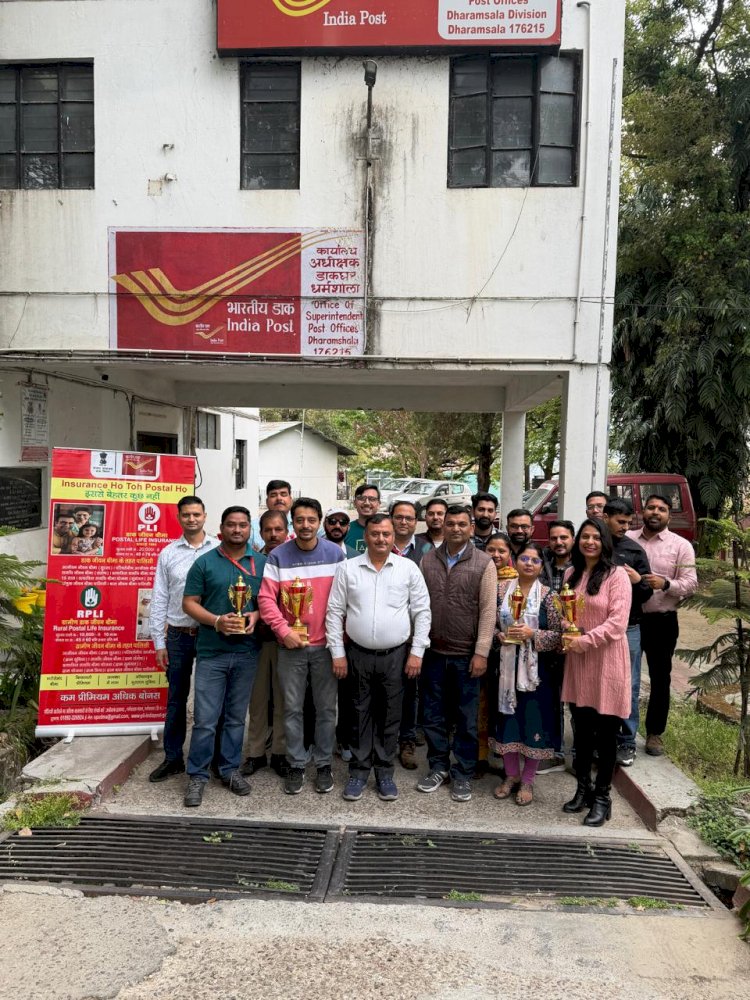 धर्मशाला डाक मंडल ने लगाया डाक जीवन बीमा मेला