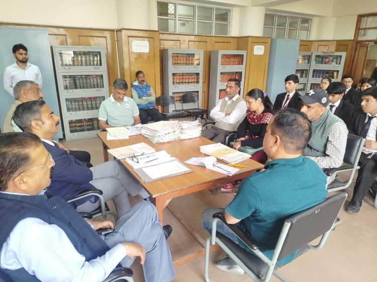 सोलन ज़िला में आयोजित राष्ट्रीय लोक अदालतों में आपसी सहमति से निपटाए गए 5835 मामले