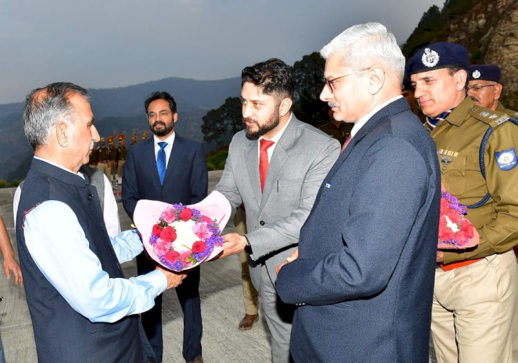 मुख्यमंत्री सुखविन्द्र सिंह सुक्खू पहुंचे मंडी, नए कोर्ट परिसर के शिलान्यास समारोह में होंगे शामिल