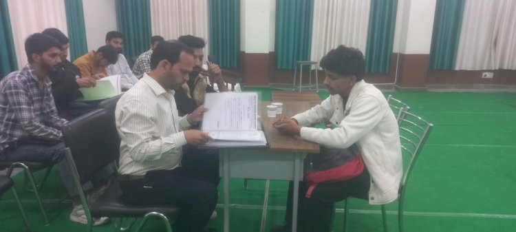 वर्द्धमान ग्रुप ने आईटीआई हमीरपुर में किया 6 युवाओं का चयन