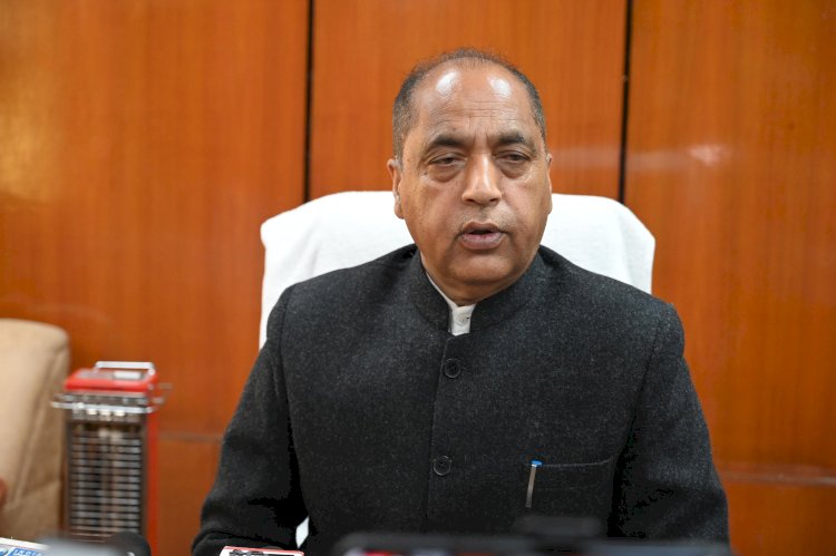 प्रदेश में सरकार और मुख्यमंत्री के खिलाफ़ अविश्वास का माहौल : जयराम ठाकुर