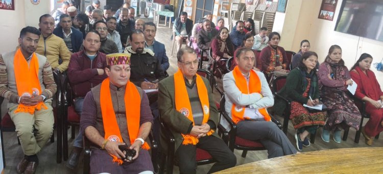 जिला भाजपा ने तय की आगामी कार्यक्रमों की रूपरेखा : केशव चौहान