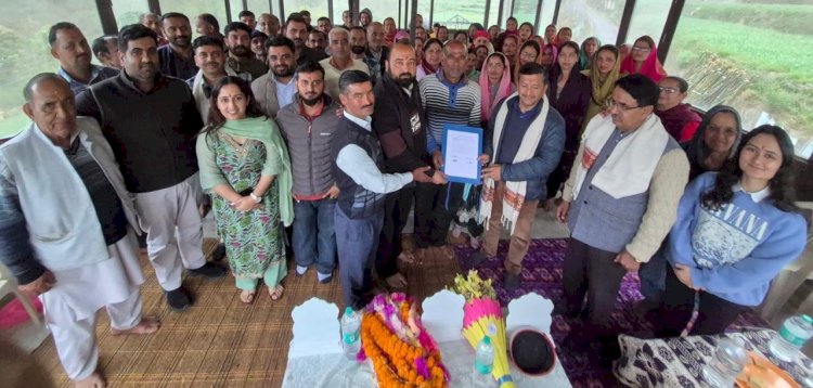 नाहन: जाइका के सहयोग से "जोक से राजौली पनेवटा" प्रवाह सिंचाई योजना आरंभ...