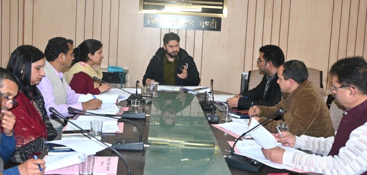 जिला स्तरीय समिति की बैठक में 251 प्रकरणों को मिली स्वीकृति, उपायुक्त ने की अध्यक्षता