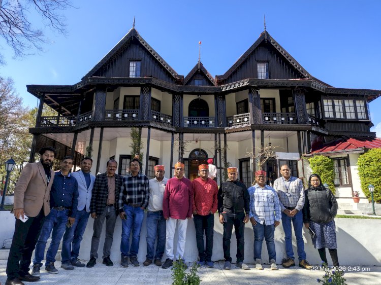 ओडिशा के पत्रकारों ने जानी आलू पर रिसर्च ; राष्ट्रपति निवास की विरासत भी जानी