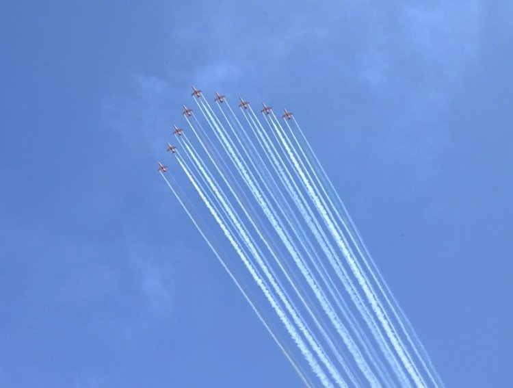 सुजानपुर में हजारों लोगों ने देखा भारतीय वायु सेना का अदभुत शौर्य, कौशल और समन्वय